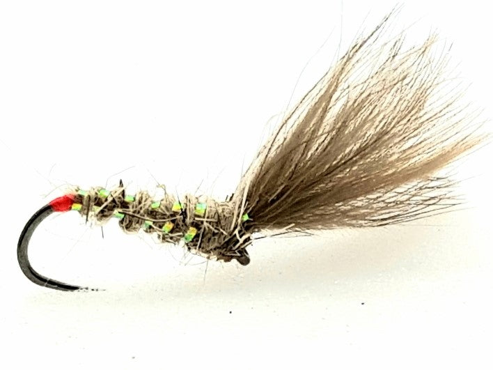 CdC Fiery Brown S12 Fishing Fly, Dry Flies