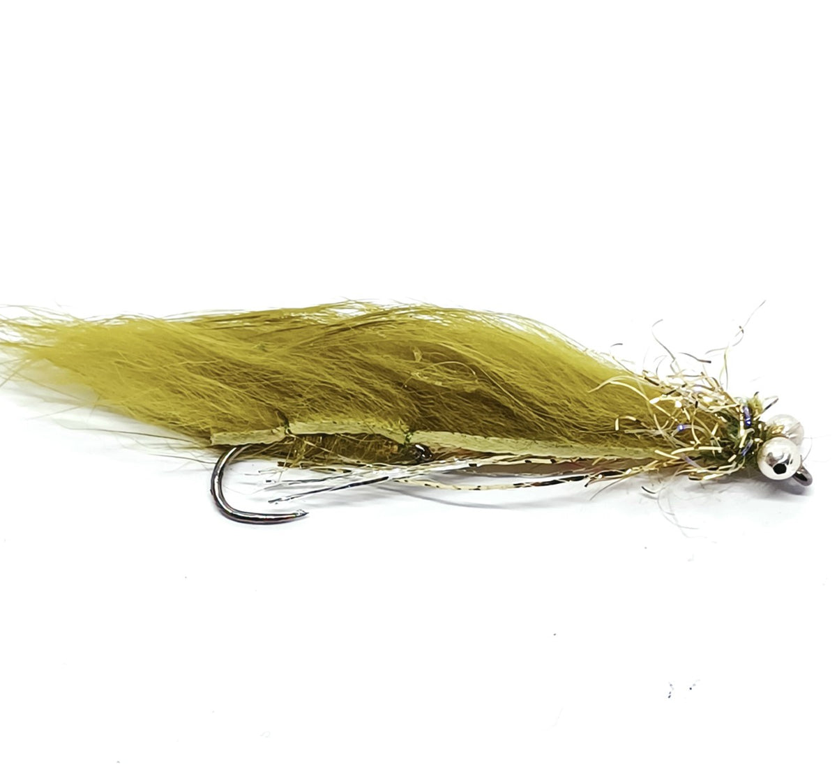 Mini Snake Fly Olive 2.5(approx) CODE BS10 – FlashAttackFlies