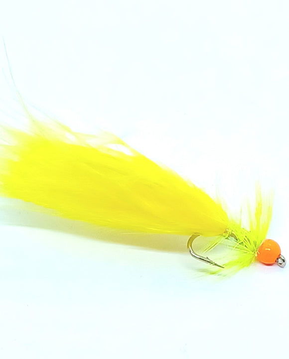 Hot Head Yellow Dancer Fly CODE H104