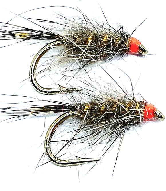 Hares Ear Nymph Fly  (s10,12) CODE M116