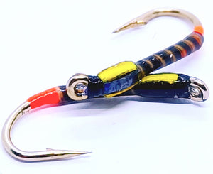 Quill Buzzer Fly Red Butt Code Code C115 (S 10, 12, & 14 )