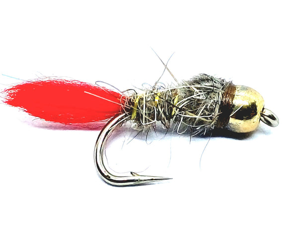 Hares Ear Fly Red Tag  CODE M119 (s12)