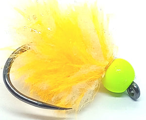 Egg Fly Peach/Yellow CODE ES9 (s10) Barbless