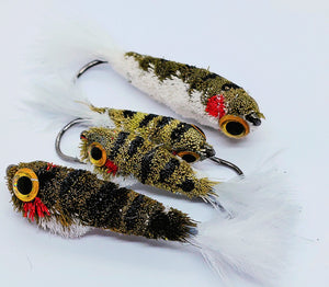 bigger fish to fry lures Deer Hair Perch Fry Lure CODE PF16 (S8,10) – FlashAttackFlies