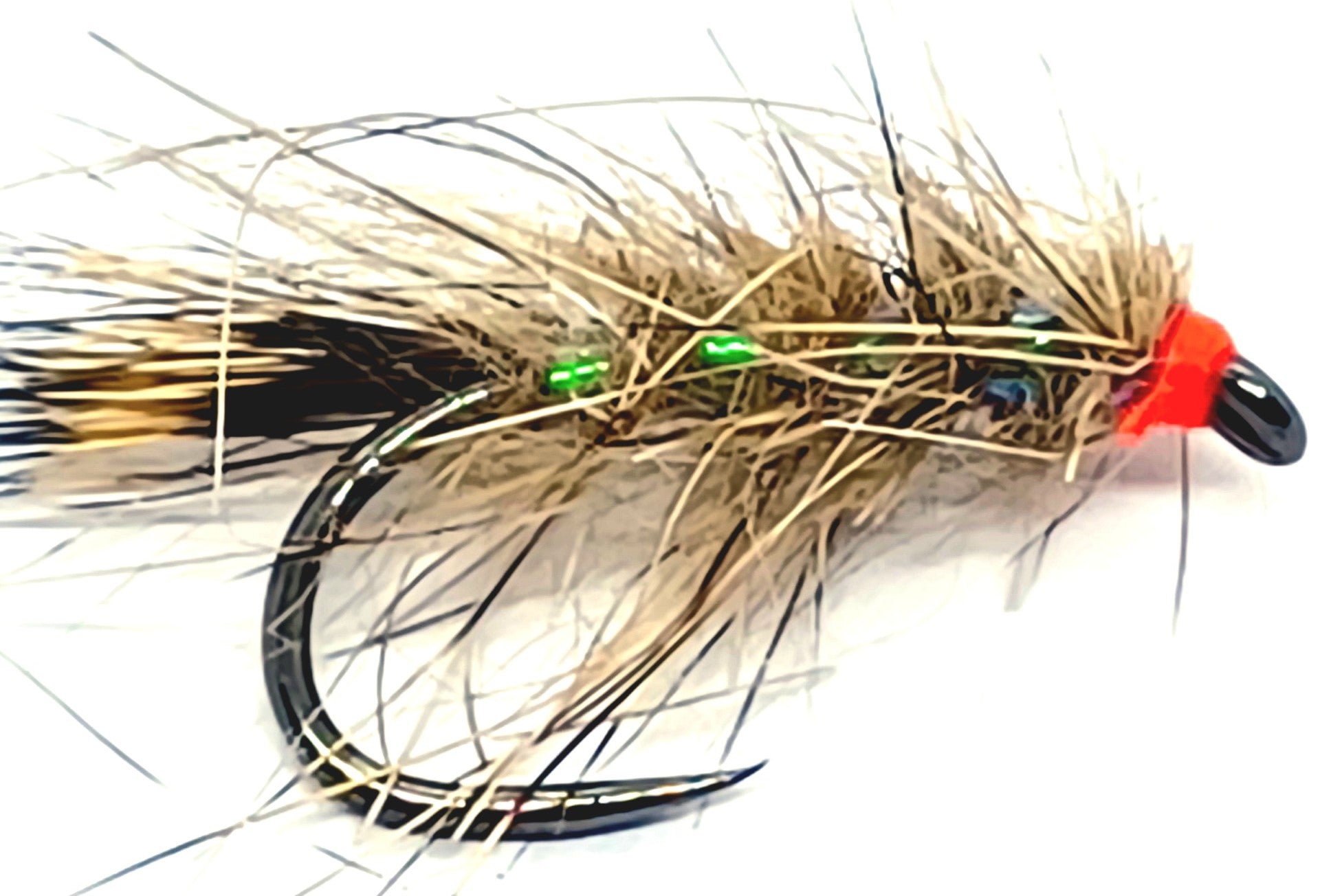 3X Wet Back Shrimp Fly – Size 12 – For Trout & Freshwater Fly Fishing