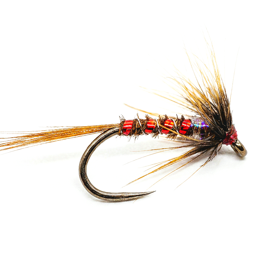 RED NEMO CRUNCHER UV FLY CODE HC4 (s10,12,14) – FlashAttackFlies