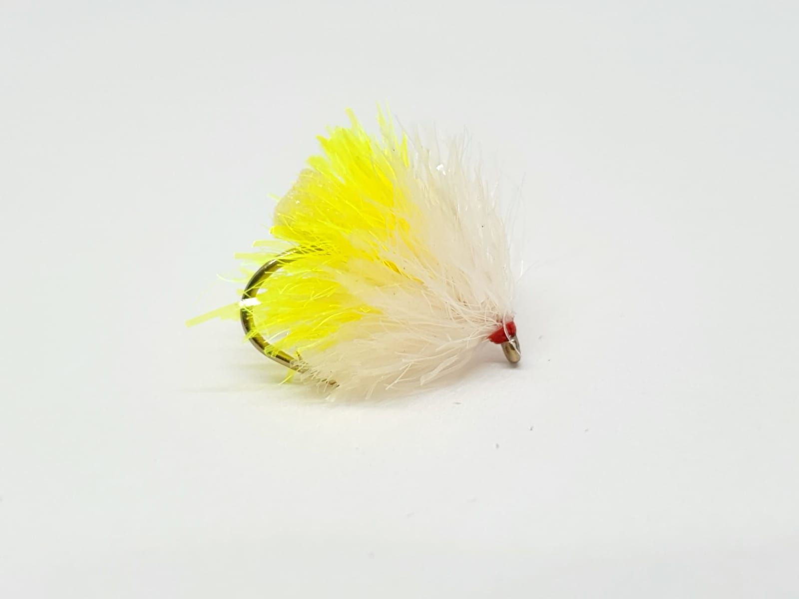 6 Mosche Da Pesca Blob Flies - Chartreuse Eggstacy Blob - Esca Per Trota, Amo 10 - Troutflies UK - Foto 1