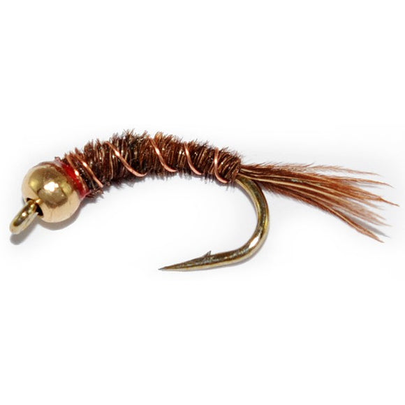 Gold head pheasant tail