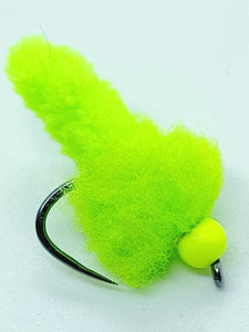 Wotsit Chartreuse Eggstacy Fly Barbless - CODE BW1
