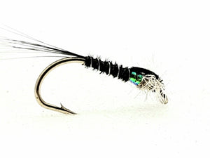 Black Muskins Fly Pearly Cruncher Code E129(s10,12)
