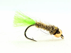 Hares Ear Fly Green Tag CODE M120 (s12)