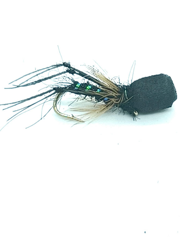 Popper Hopper Fly Black CODE N116 (s10)